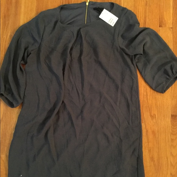 Navy/gray long sleeve dress from H&M with tags - Picture 1 of 3